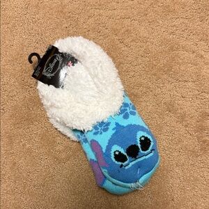 Disney Blue and Purple Stitch Slippers